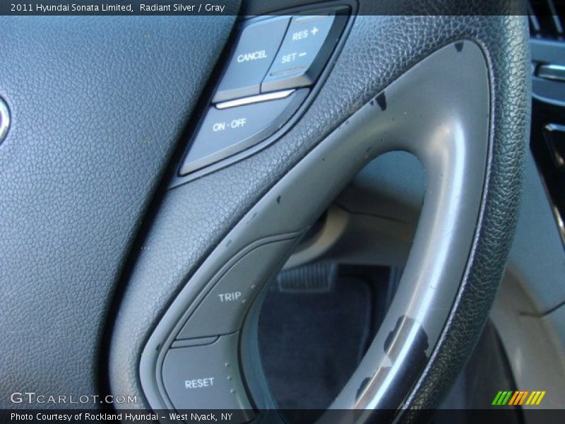 Radiant Silver / Gray 2011 Hyundai Sonata Limited