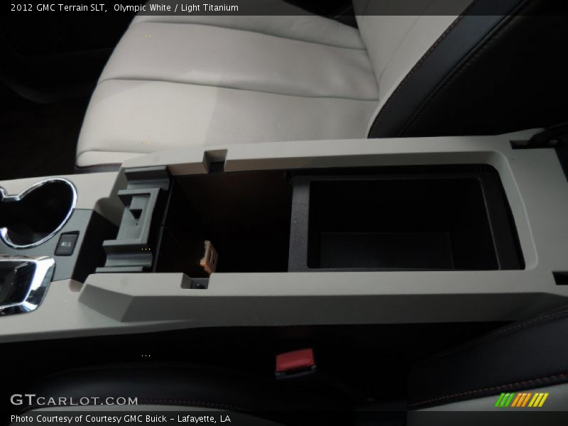 Olympic White / Light Titanium 2012 GMC Terrain SLT