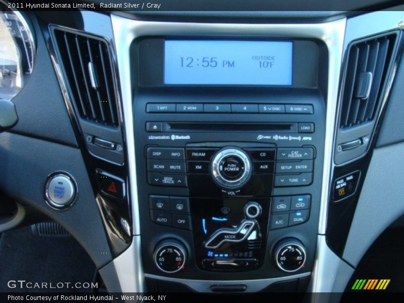 Radiant Silver / Gray 2011 Hyundai Sonata Limited