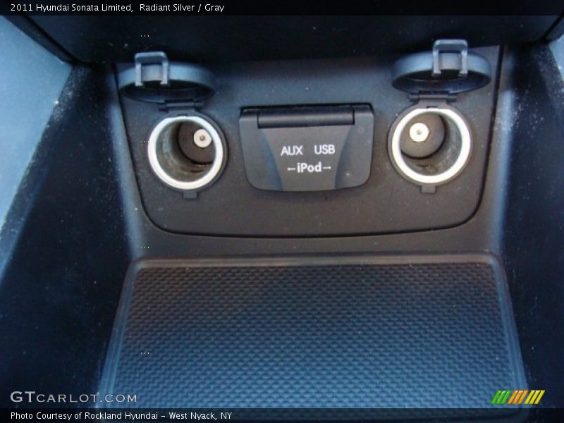 Radiant Silver / Gray 2011 Hyundai Sonata Limited