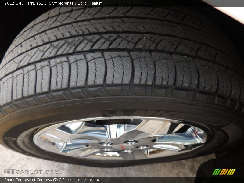 Olympic White / Light Titanium 2012 GMC Terrain SLT