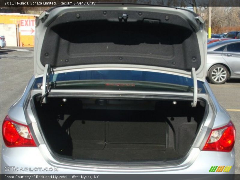 Radiant Silver / Gray 2011 Hyundai Sonata Limited