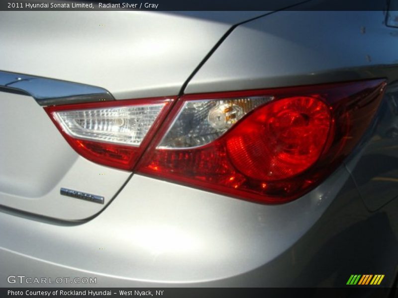 Radiant Silver / Gray 2011 Hyundai Sonata Limited