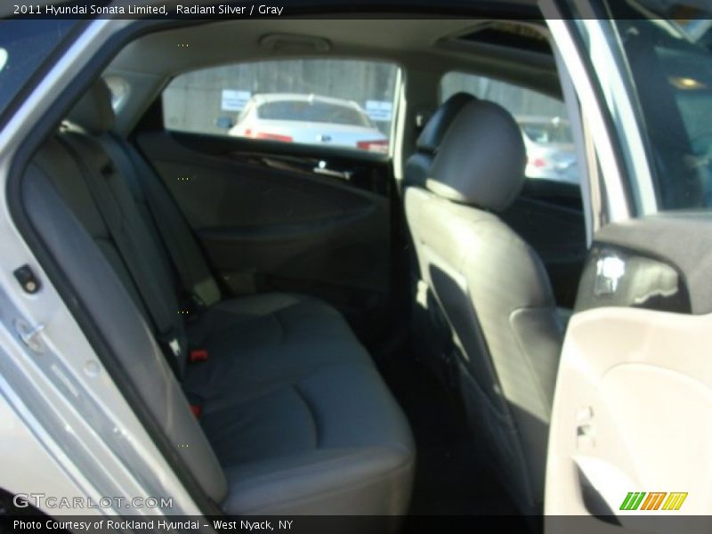 Radiant Silver / Gray 2011 Hyundai Sonata Limited
