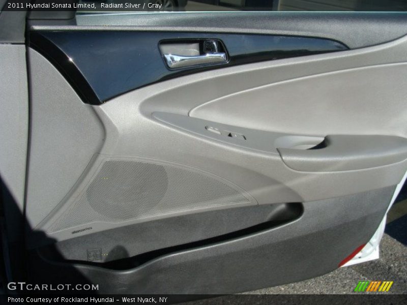 Radiant Silver / Gray 2011 Hyundai Sonata Limited
