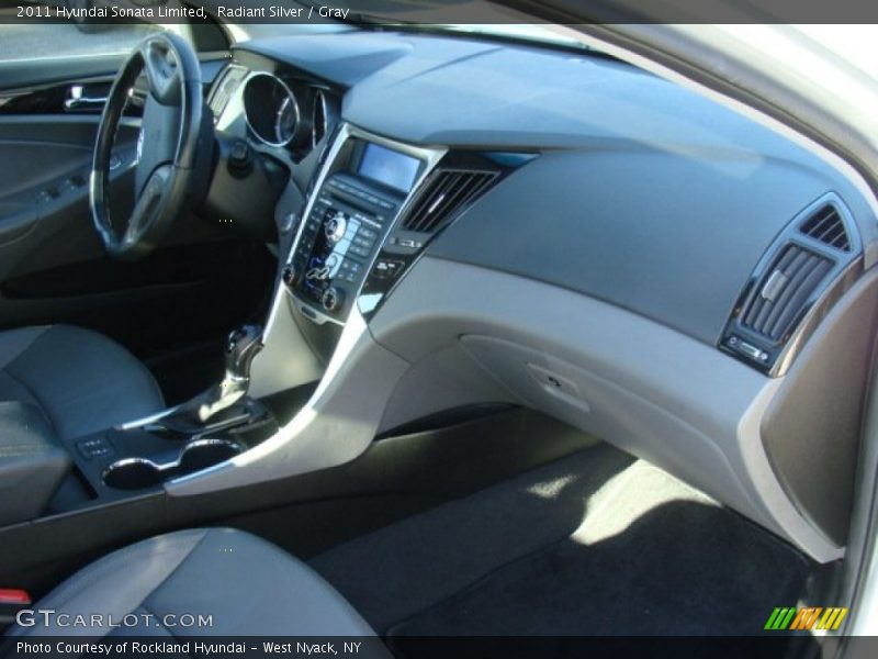 Radiant Silver / Gray 2011 Hyundai Sonata Limited