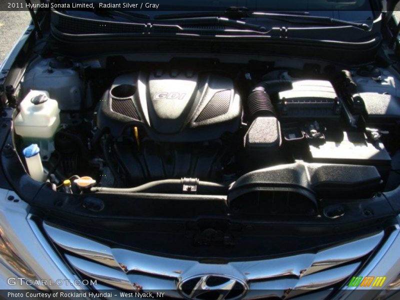 Radiant Silver / Gray 2011 Hyundai Sonata Limited