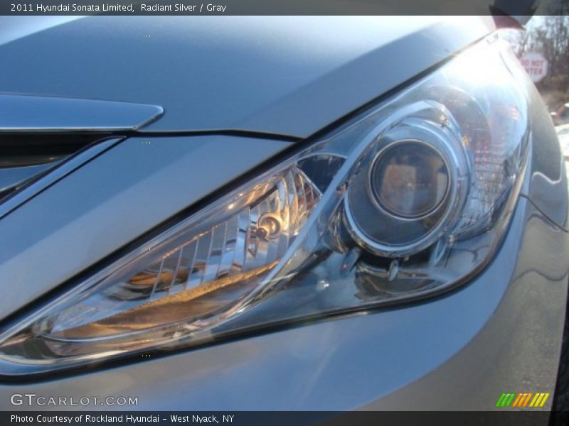 Radiant Silver / Gray 2011 Hyundai Sonata Limited