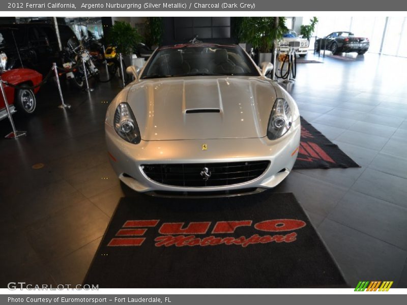 Argento Nurburgring (Silver Metallic) / Charcoal (Dark Grey) 2012 Ferrari California