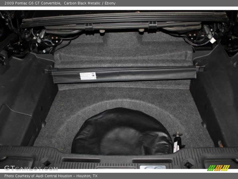 Carbon Black Metallic / Ebony 2009 Pontiac G6 GT Convertible