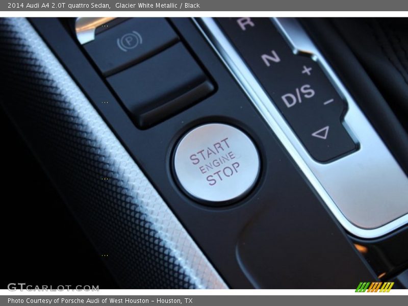 Glacier White Metallic / Black 2014 Audi A4 2.0T quattro Sedan