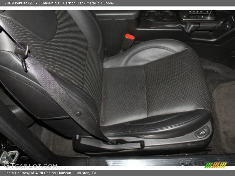 Carbon Black Metallic / Ebony 2009 Pontiac G6 GT Convertible