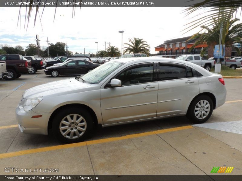 Bright Silver Metallic / Dark Slate Gray/Light Slate Gray 2007 Chrysler Sebring Sedan