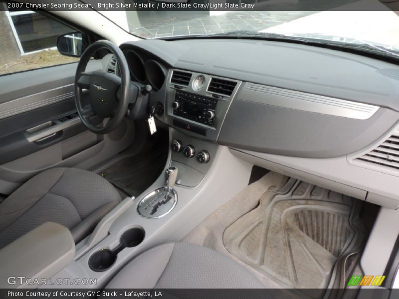 Bright Silver Metallic / Dark Slate Gray/Light Slate Gray 2007 Chrysler Sebring Sedan