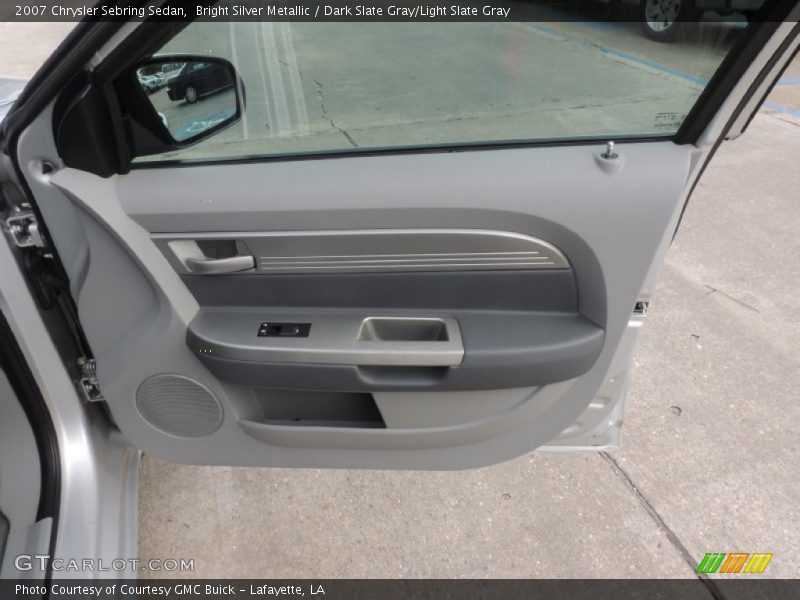 Bright Silver Metallic / Dark Slate Gray/Light Slate Gray 2007 Chrysler Sebring Sedan