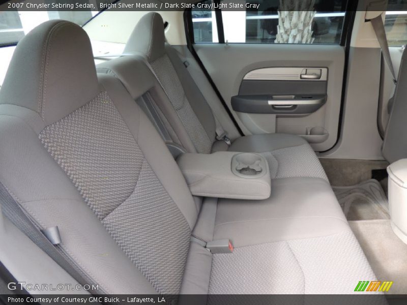 Bright Silver Metallic / Dark Slate Gray/Light Slate Gray 2007 Chrysler Sebring Sedan