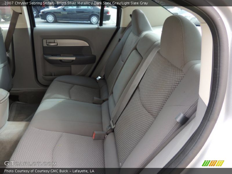 Bright Silver Metallic / Dark Slate Gray/Light Slate Gray 2007 Chrysler Sebring Sedan