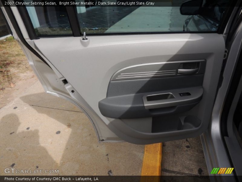 Bright Silver Metallic / Dark Slate Gray/Light Slate Gray 2007 Chrysler Sebring Sedan
