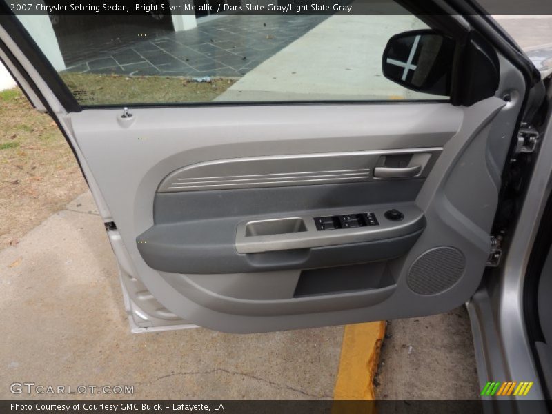 Bright Silver Metallic / Dark Slate Gray/Light Slate Gray 2007 Chrysler Sebring Sedan