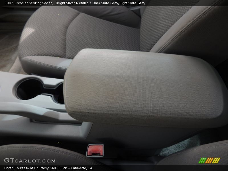 Bright Silver Metallic / Dark Slate Gray/Light Slate Gray 2007 Chrysler Sebring Sedan