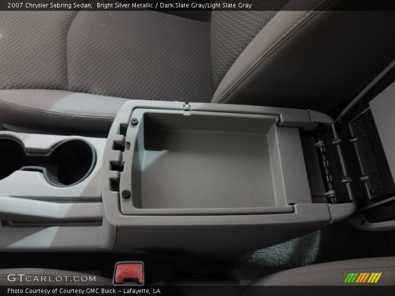 Bright Silver Metallic / Dark Slate Gray/Light Slate Gray 2007 Chrysler Sebring Sedan