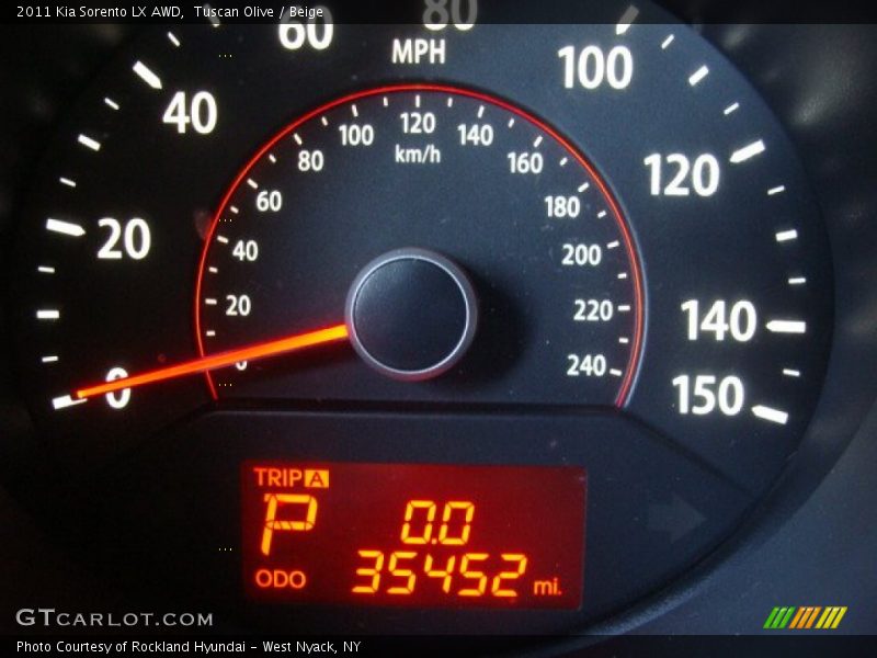 Tuscan Olive / Beige 2011 Kia Sorento LX AWD