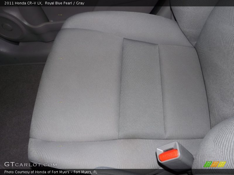 Royal Blue Pearl / Gray 2011 Honda CR-V LX