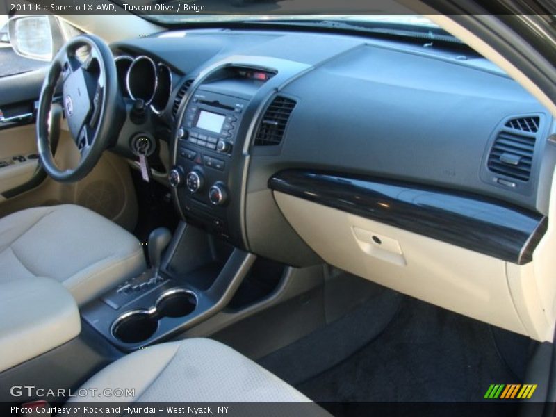 Tuscan Olive / Beige 2011 Kia Sorento LX AWD