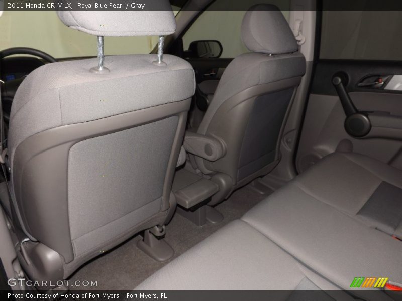Royal Blue Pearl / Gray 2011 Honda CR-V LX