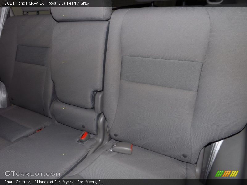 Royal Blue Pearl / Gray 2011 Honda CR-V LX