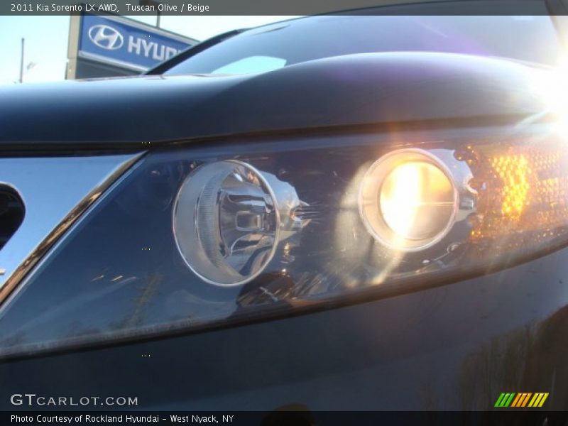 Tuscan Olive / Beige 2011 Kia Sorento LX AWD