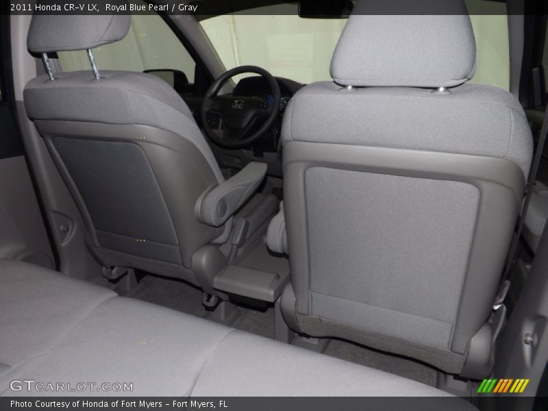 Royal Blue Pearl / Gray 2011 Honda CR-V LX