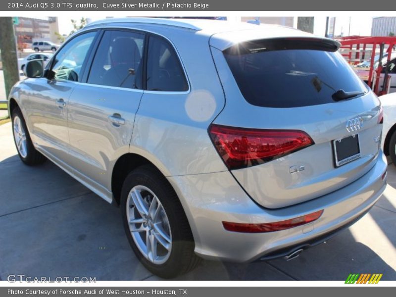 Cuvee Silver Metallic / Pistachio Beige 2014 Audi Q5 3.0 TFSI quattro