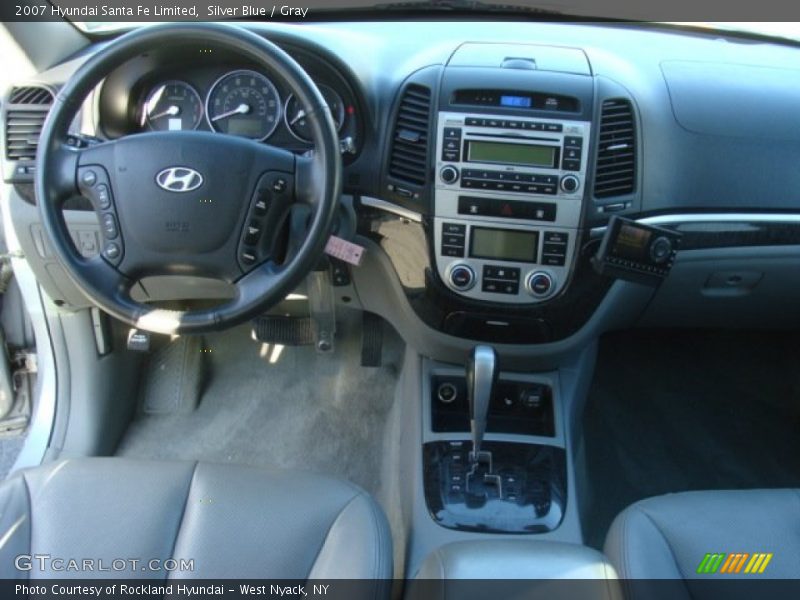 Silver Blue / Gray 2007 Hyundai Santa Fe Limited
