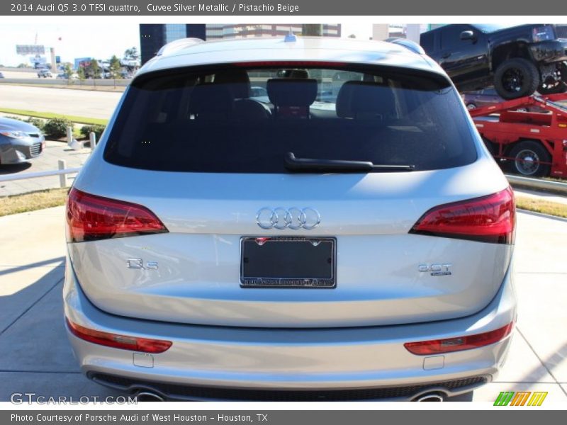 Cuvee Silver Metallic / Pistachio Beige 2014 Audi Q5 3.0 TFSI quattro