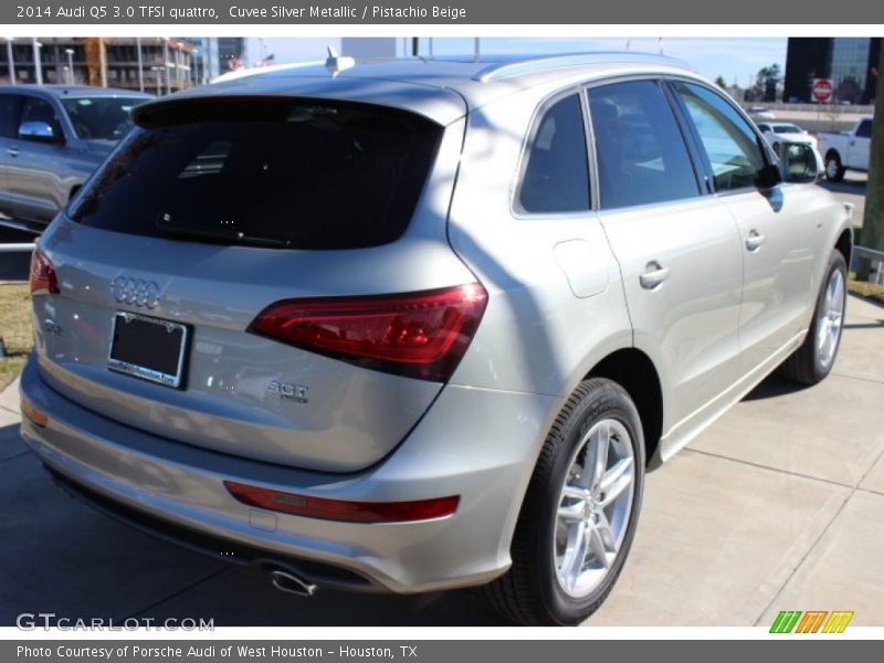 Cuvee Silver Metallic / Pistachio Beige 2014 Audi Q5 3.0 TFSI quattro