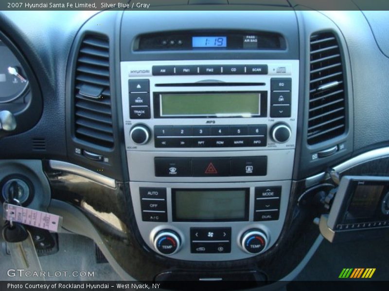 Silver Blue / Gray 2007 Hyundai Santa Fe Limited