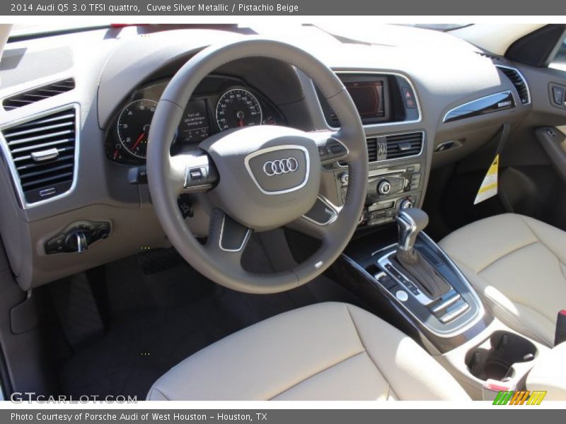 Cuvee Silver Metallic / Pistachio Beige 2014 Audi Q5 3.0 TFSI quattro