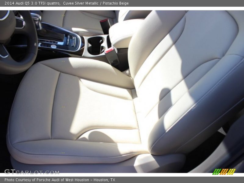 Cuvee Silver Metallic / Pistachio Beige 2014 Audi Q5 3.0 TFSI quattro