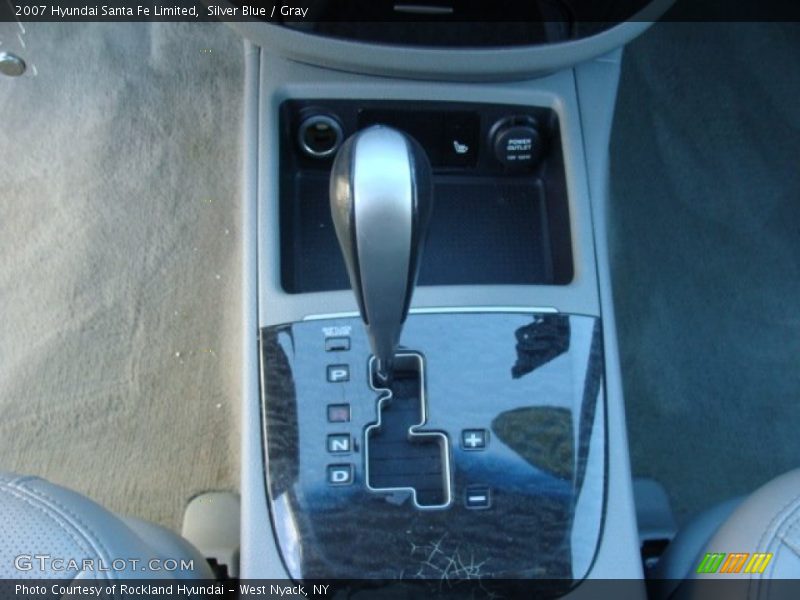 Silver Blue / Gray 2007 Hyundai Santa Fe Limited