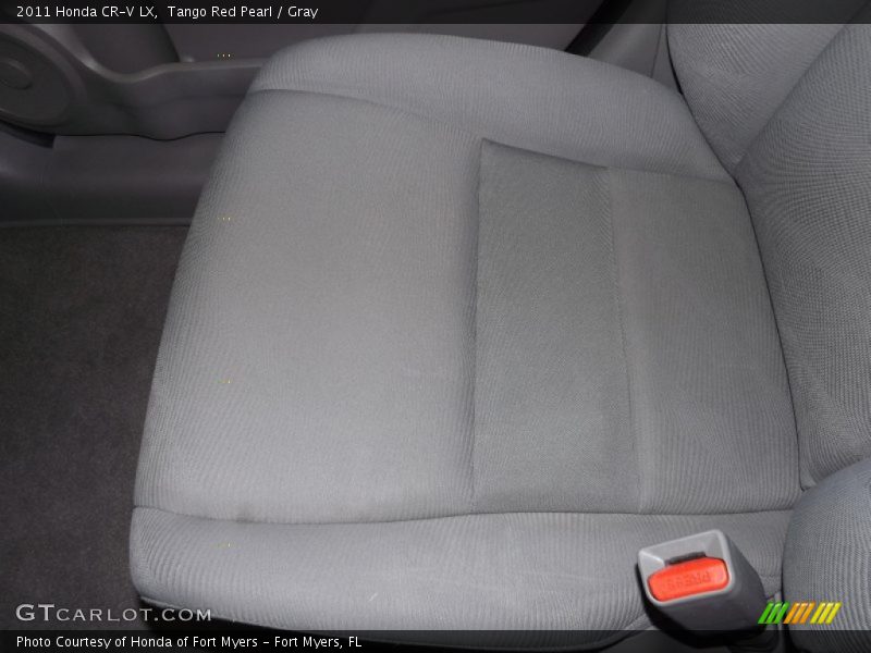 Tango Red Pearl / Gray 2011 Honda CR-V LX