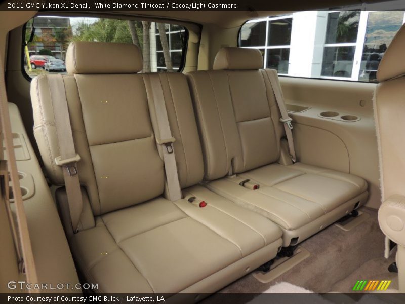 White Diamond Tintcoat / Cocoa/Light Cashmere 2011 GMC Yukon XL Denali