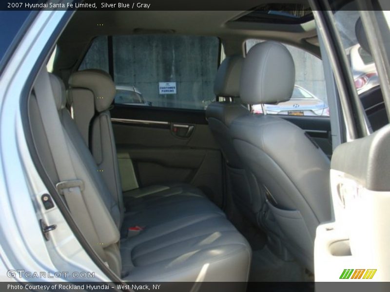 Silver Blue / Gray 2007 Hyundai Santa Fe Limited