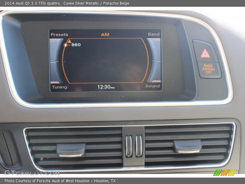 Cuvee Silver Metallic / Pistachio Beige 2014 Audi Q5 3.0 TFSI quattro
