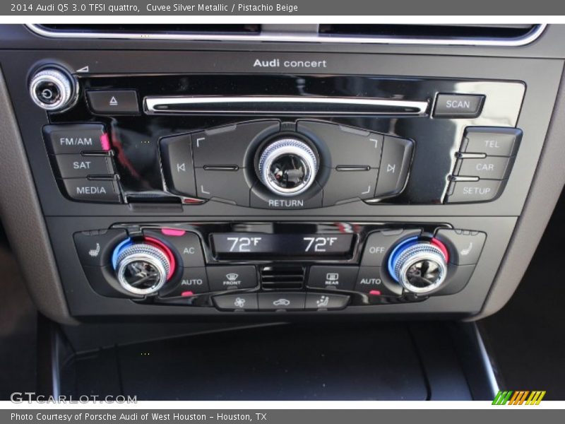 Cuvee Silver Metallic / Pistachio Beige 2014 Audi Q5 3.0 TFSI quattro