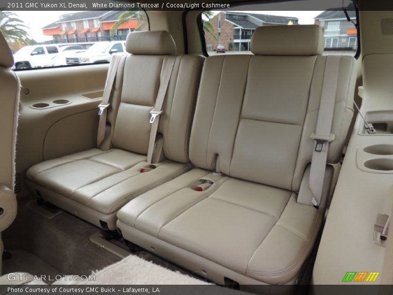 White Diamond Tintcoat / Cocoa/Light Cashmere 2011 GMC Yukon XL Denali