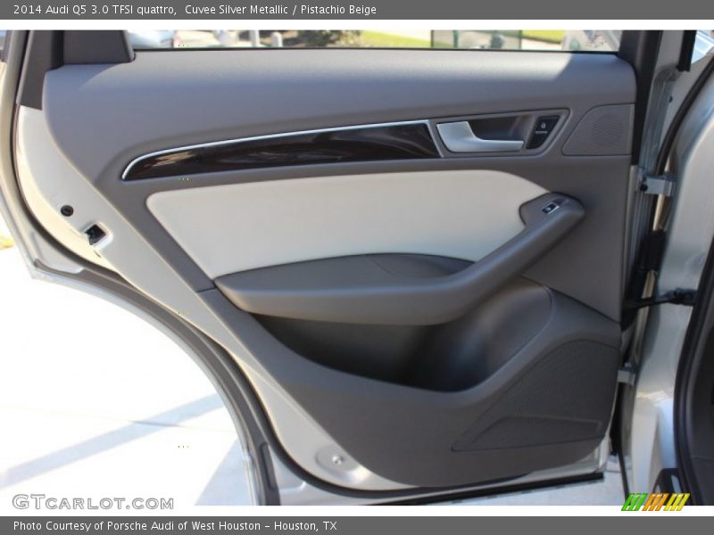 Cuvee Silver Metallic / Pistachio Beige 2014 Audi Q5 3.0 TFSI quattro