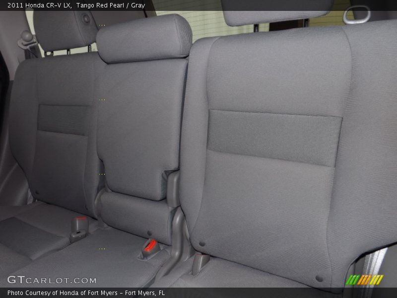 Tango Red Pearl / Gray 2011 Honda CR-V LX