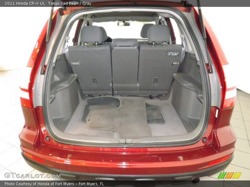 Tango Red Pearl / Gray 2011 Honda CR-V LX