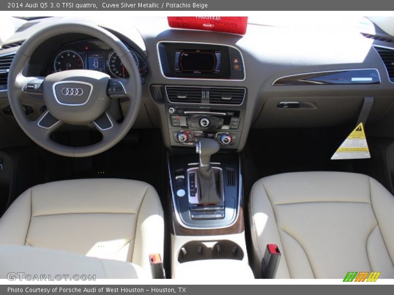 Cuvee Silver Metallic / Pistachio Beige 2014 Audi Q5 3.0 TFSI quattro